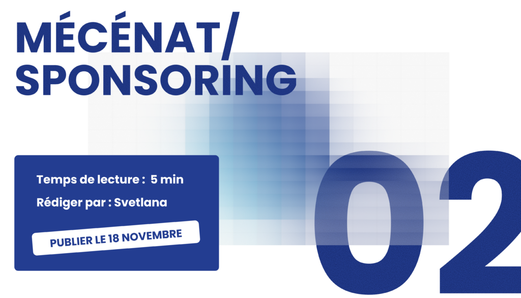 sponsoring et mécénat association loi 1901, comprendre les différents moyen de financement